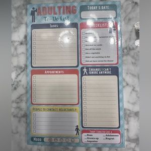 5/$25 To Do list cute and funny